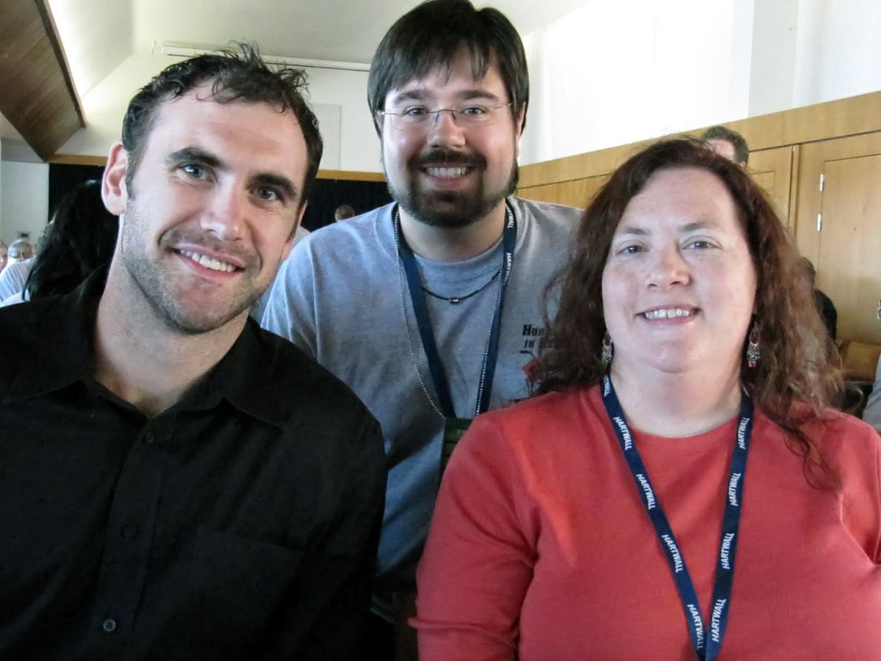 Ben and Cynthia with Jay Harrison