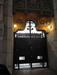 like the little antlers in the ironwork above the door