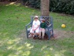 10. Scott and Cameron on the Bench (1)