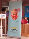 creepy floating child head