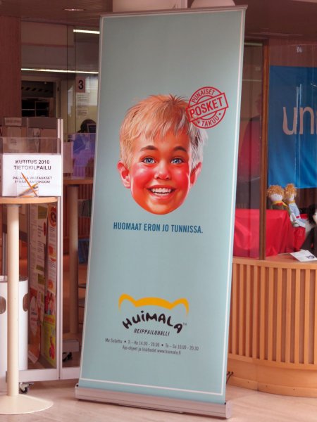 creepy floating child head