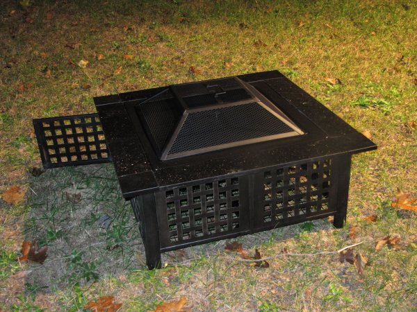 fire pit - assembled!