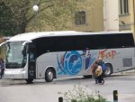 In Lucca, Italy: the FAP bus.