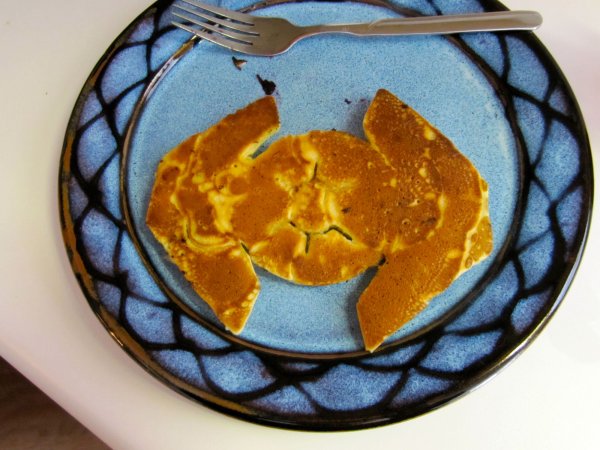 Darth Vader's TIE Fighter pancake