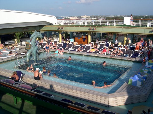 The Pool from the Top Deck