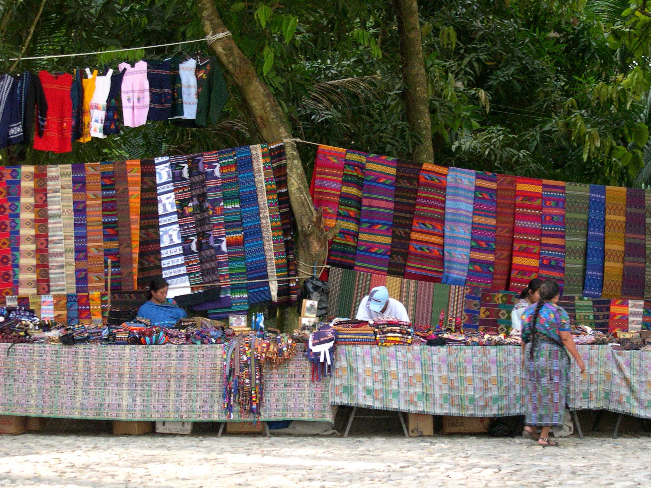 Selling Stuff Near the Ruins