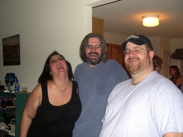Hannah, Evil Mike, and Bill