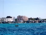 Docking at Cozumel