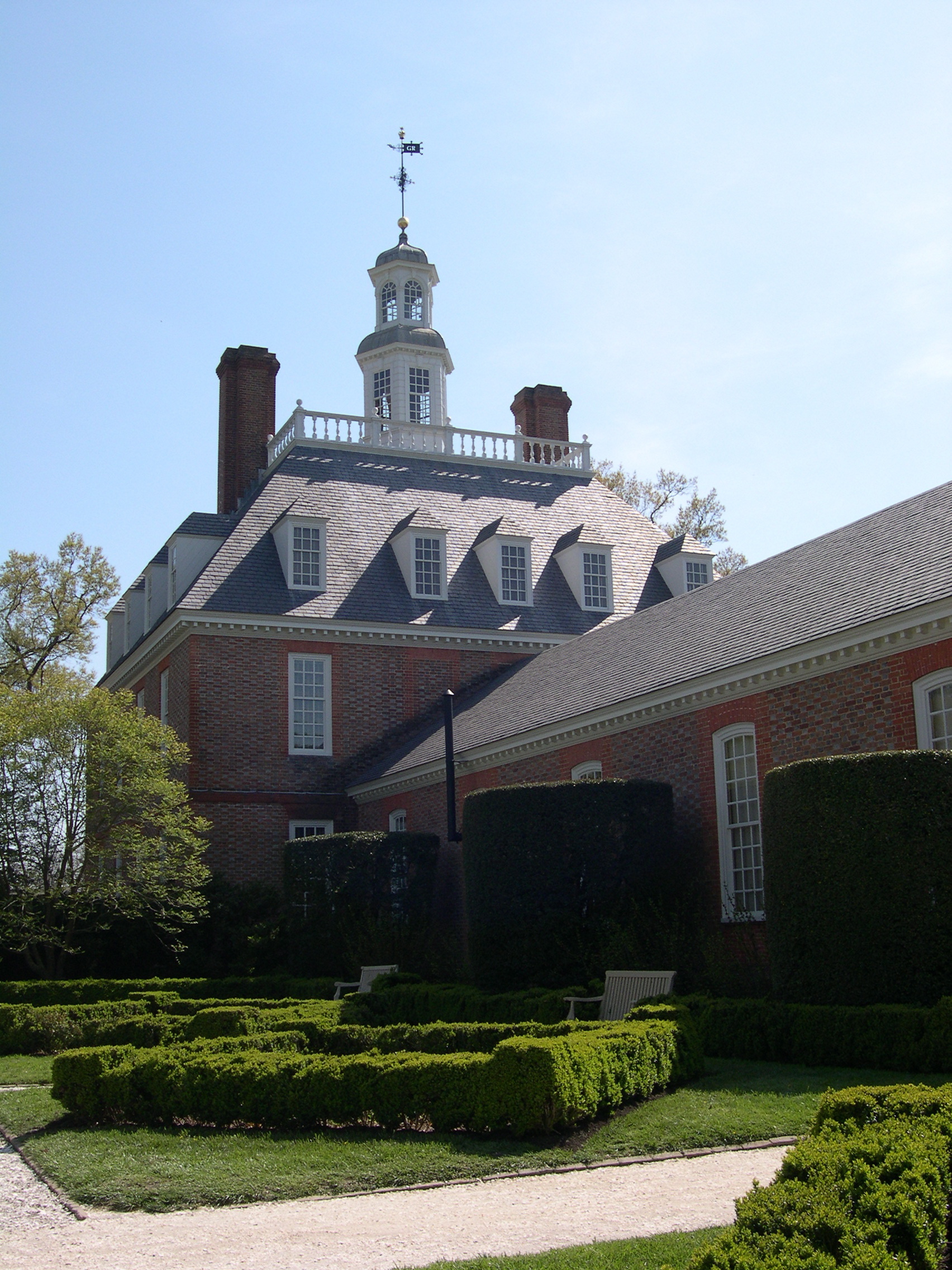 Williamsburg - Back of Governor's Palace 2