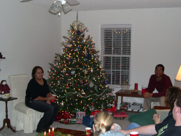 Jen and Quincy (and Ashton, Jeff, and Courtney in the foreground)