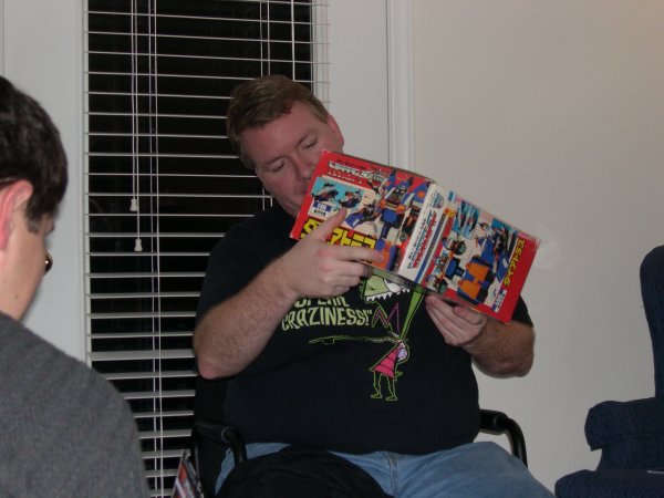 Jeff with some kind of Transformer
