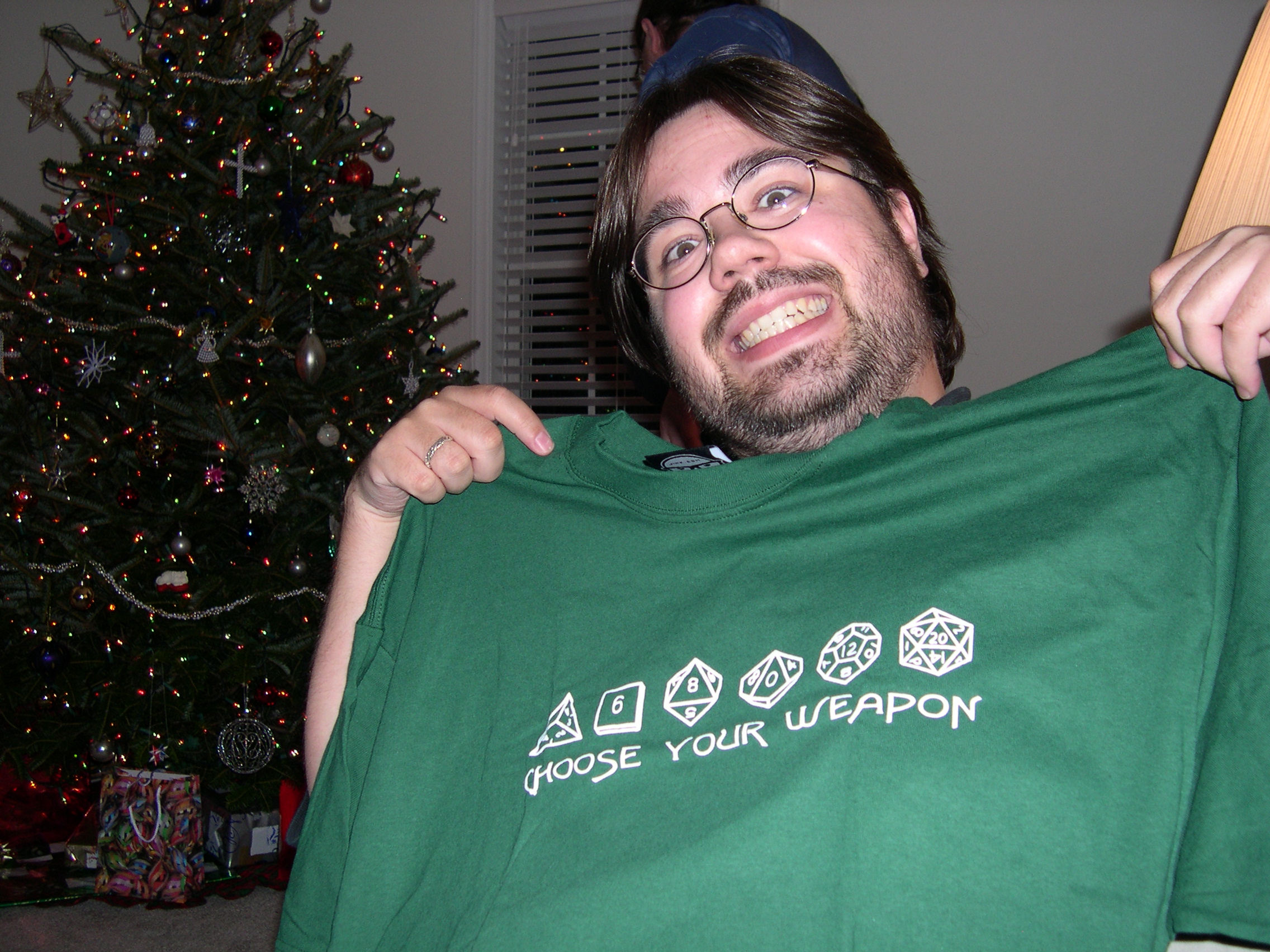 ...and a geeky T-shirt!