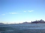 Skyline and the Bay Bridge