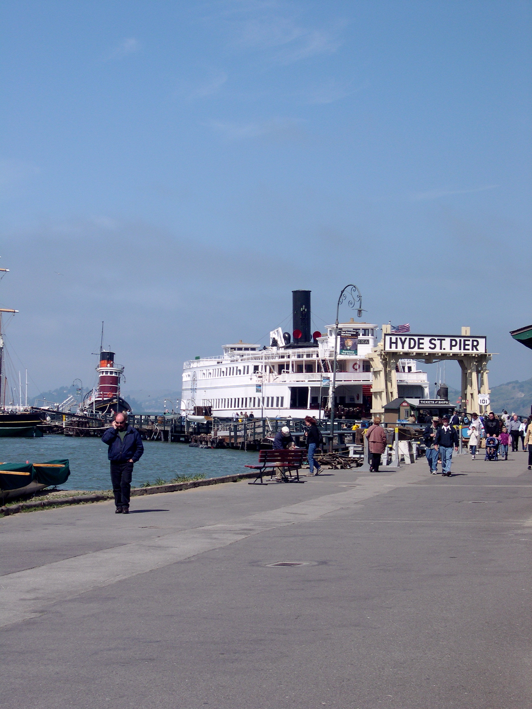 The Hyde Street Pier (no, really!)