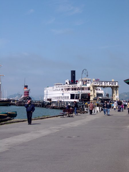 The Hyde Street Pier (no, really!)