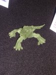 tree frog (front view)