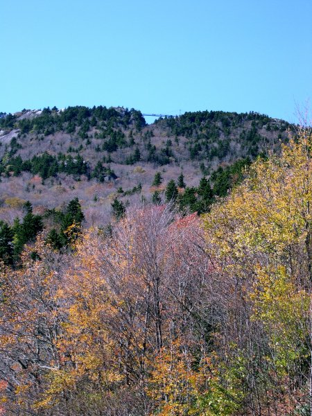 Grandfather Mountain from the Stack Rock Overlook