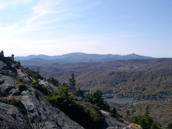 Another pretty view from the top of the mountain.