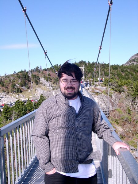 Here I am on the bridge.  Can you smell the fear through your monitor?  Yeah, I thought you could.