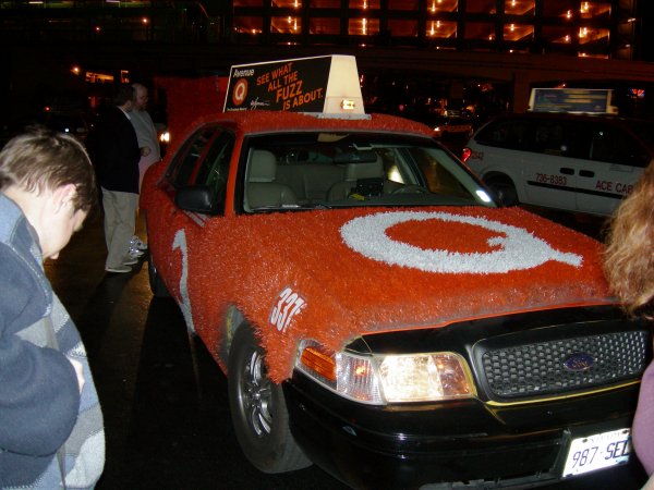 Avenue Q fuzzy taxy