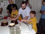 more cake lighting with Matt and Matthew