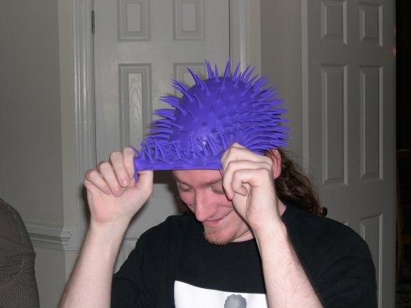 even more with the spiky head