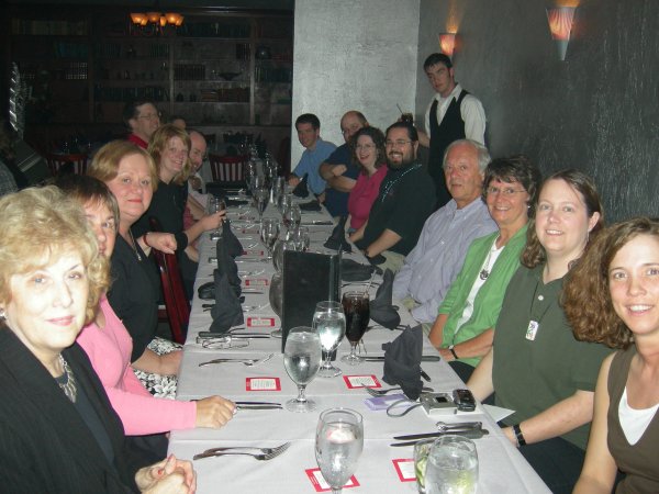 Nita, Deb (Mom), Pam, Jen, Shane, Brian, Deb (hidden), Ashley, Sean, Bill, Heather, Me, Nelson, Sally, Mette, and Courtney