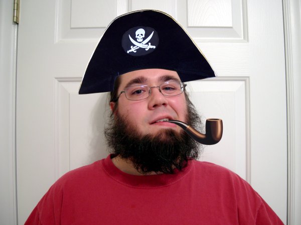 the ol' salty dog -- properly attired!  (pegleg not displayed)