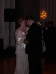 Jamie dancing with his mom