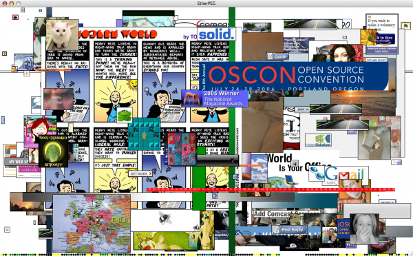 kittens, oscon, maps, and comics