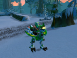 Greenwhisker's pimpin' green epic ride.