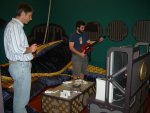 Hanging Out with Landon at the Three Rings Office